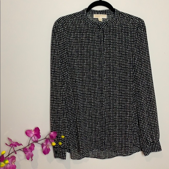 Michael Michael Kors polka squares blouse